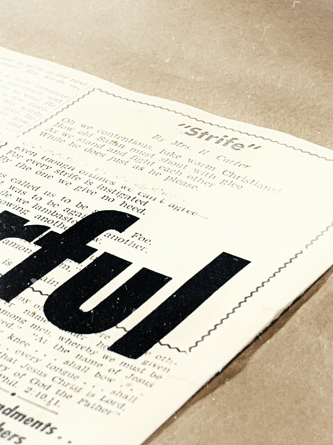 old magazine ad