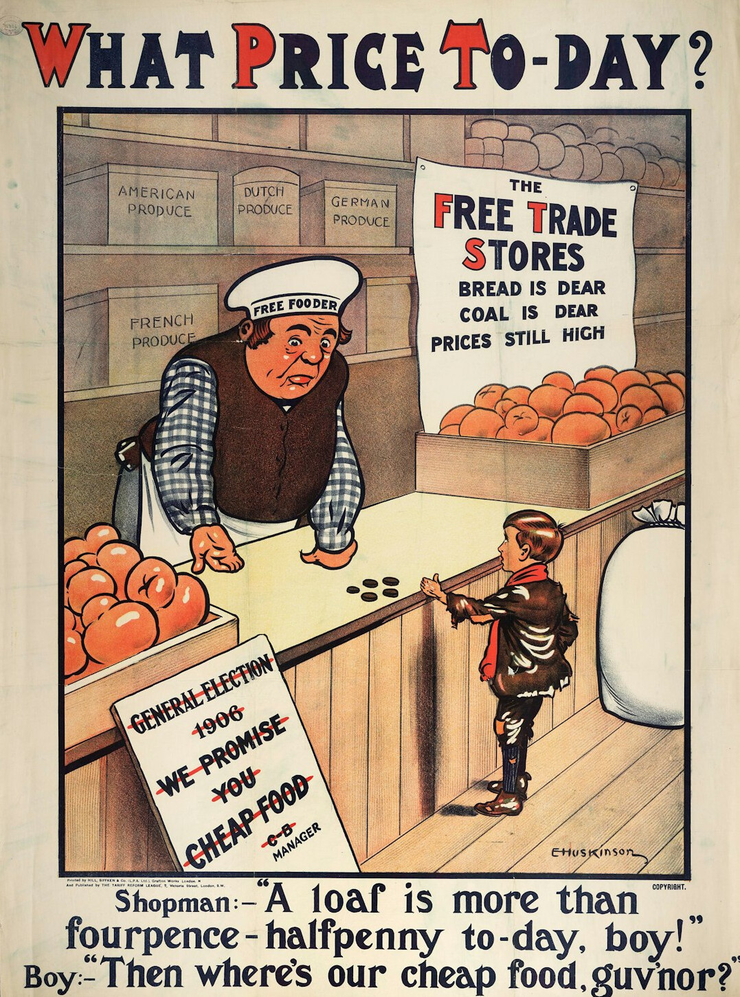 old food advertisement