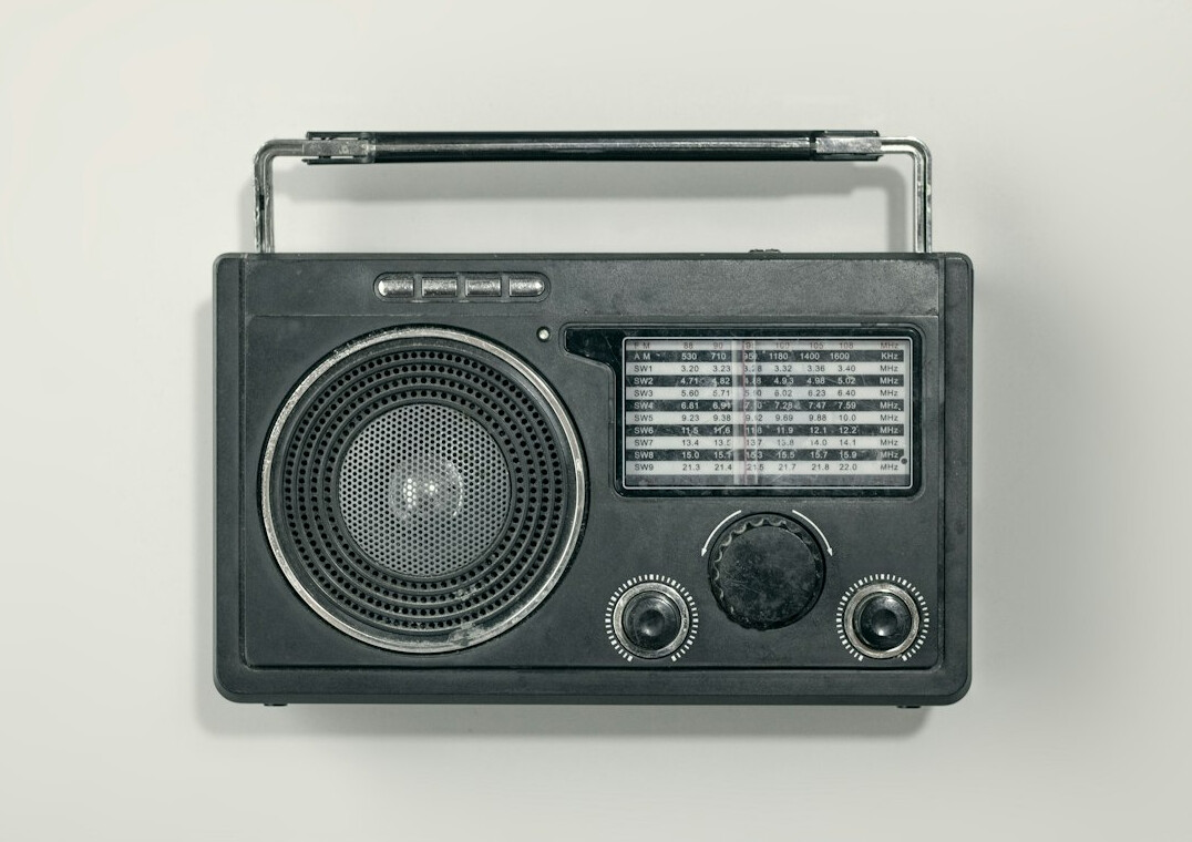 retro radio advertisement