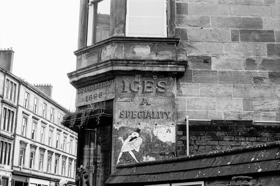 historical advertising scene
